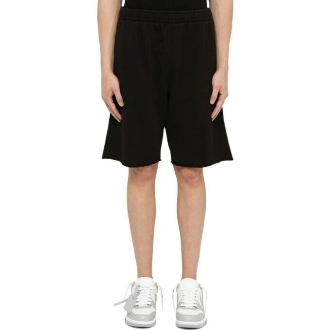 Off-White Men’ s SS22 Solid Color Shorts Version Black