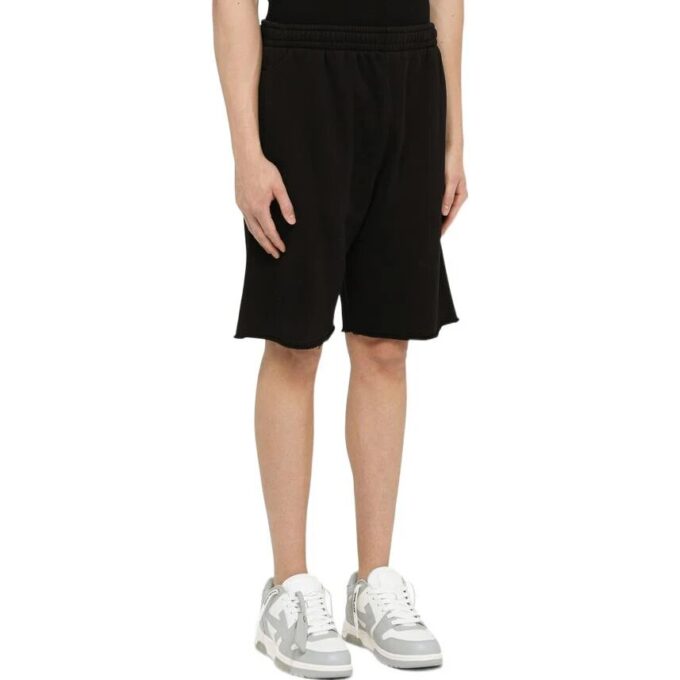 Off-White Men’ s SS22 Solid Color Shorts Version Black