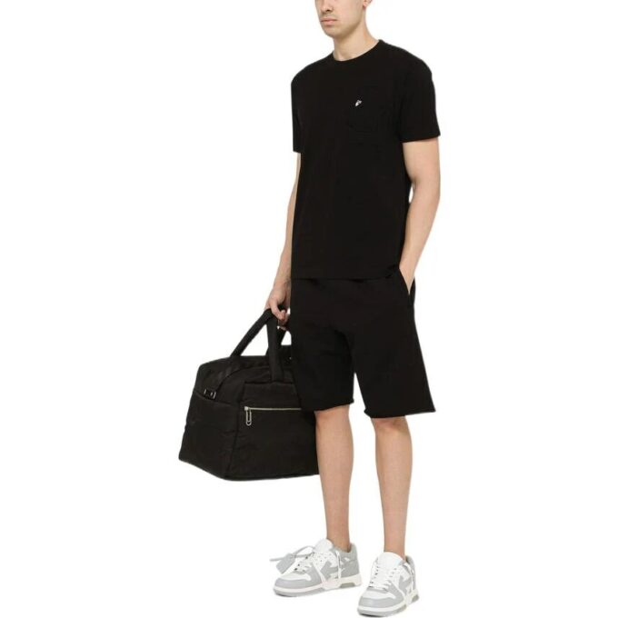Off-White Men’ s SS22 Solid Color Shorts Version Black