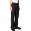 Off-White Men’ s SS22 Solid Color Straight Casual Pants/Trousers Black