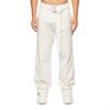 Off-White Men’ s SS22 Solid Color Straight Casual Pants/Trousers White