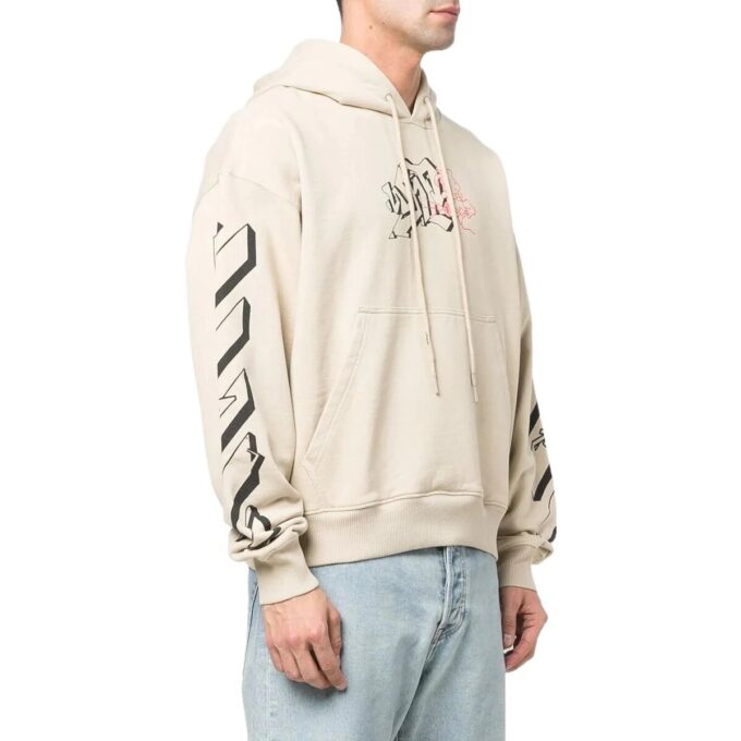 Off-White Men’ s SS22 Stripe Arrow Beige