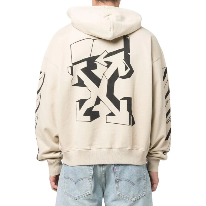 Off-White Men’ s SS22 Stripe Arrow Beige