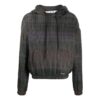 Off-White Men’ s SS22 Stripe Hooded Long Sleeves Version Black