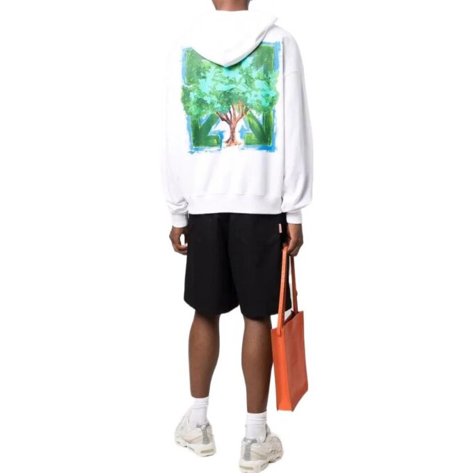 Off-White Men’ s SS22 Tree Arrow Pattern Printing Version White