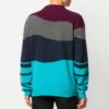 Off-White Men’ s Stripe Knit Colorblock