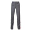 Off-White Men’ s Stripe Pattern Casual Long Pants/Trousers Slim Fit Gray