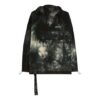 Off-White Men’ s Tie Dye Crystal Pullover Hooded Jacket Loose Fit Black