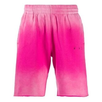 Off-White Men’ s Tie Dye Shorts Pink