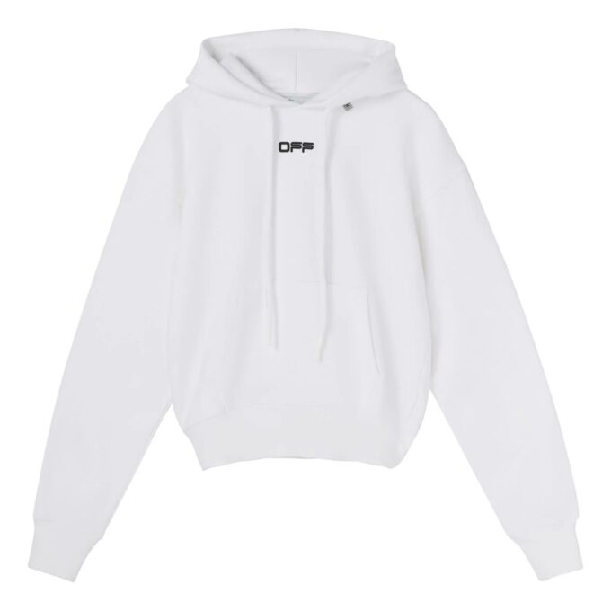 Off-White Men’ s Wavy Logo Slogan Printing