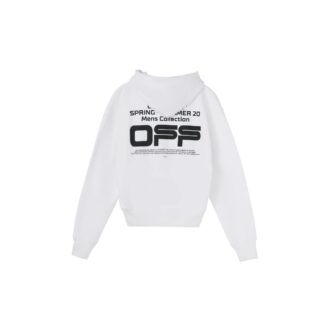 Off-White Men’ s Wavy Logo Slogan Printing