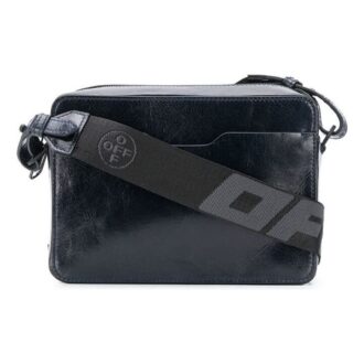 Off-White Men’ s Webbing Black Shoulder Bag