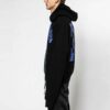 Off-White Men’ s Wizard and Cat Over Arrow Logo Loose Fit Black