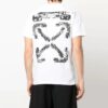 Off-White Men’ s x Teenage Engineering Crossover Logo Printing Short Sleeve White T-Shirt