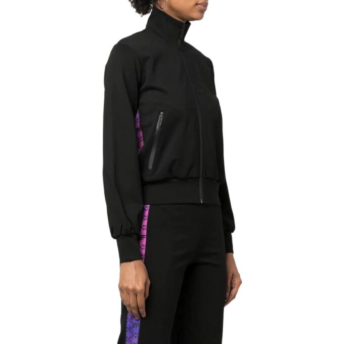 Off-White Monogram-Band Track Jacket “Black”