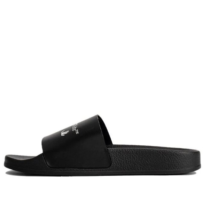 Off-White Multi-logo Print Pool Slides Black