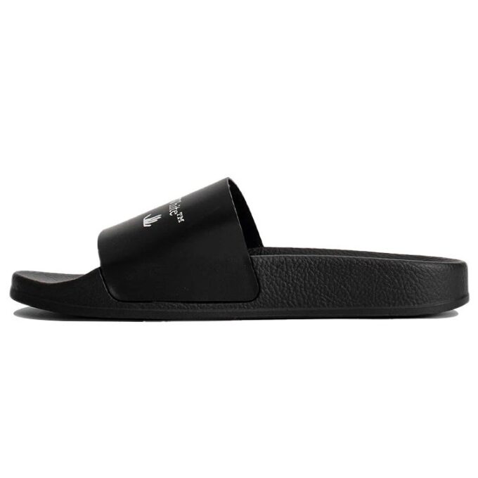 Off-White Multi-logo Print Pool Slides Black