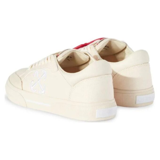 Off-White New Low Vulcanized Canvas Sneakers “Beige”