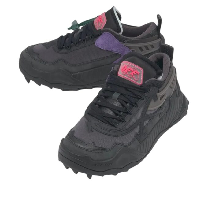 Off-White Odsy-1000 “Black Grey Fuchsia”