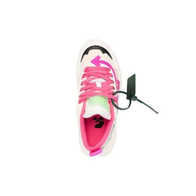 Off-White Odsy-1000 Low-Top Sneakers “White Pink”