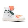 Off-White Off Court 3.0 Leather Canvas Sneaker “White Orange”