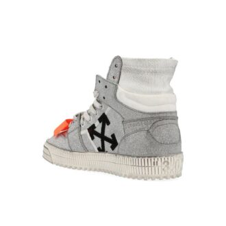 Off-White Off Court Silver Glitter Wms
