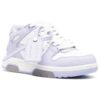 Off-White Out Of Office Calf Leather Sneaker “Purple White”