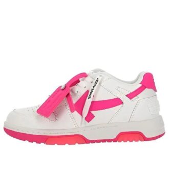 Off-White Out Of Office Calf Leather Sneaker “White Red”