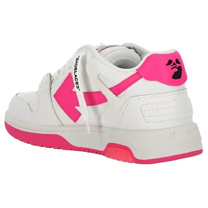 Off-White Out Of Office Calf Leather Sneaker “White Red”