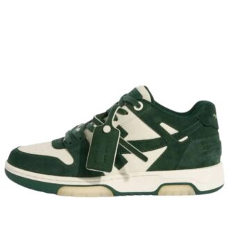 Off-White Out Of Office “Jet Green Ecru”