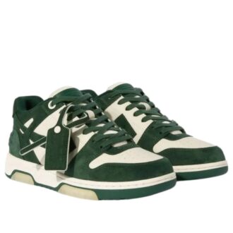Off-White Out Of Office “Jet Green Ecru”