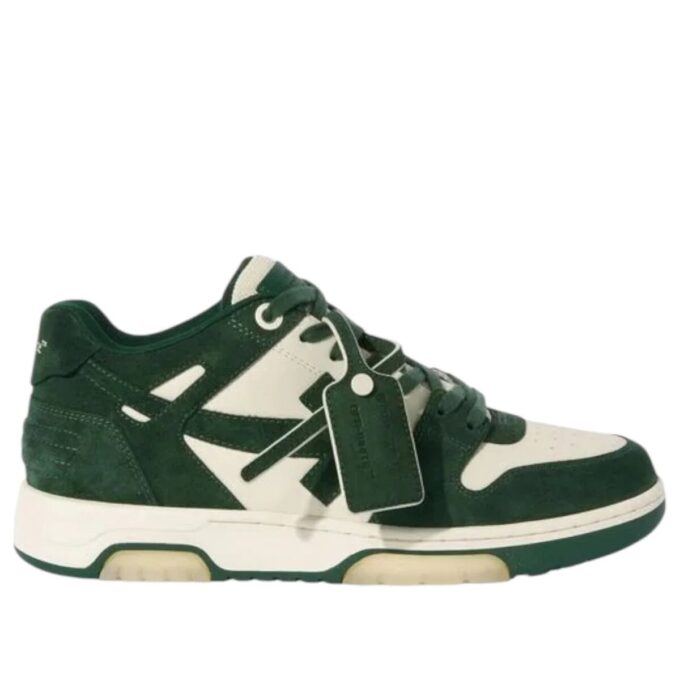 Off-White Out Of Office “Jet Green Ecru”