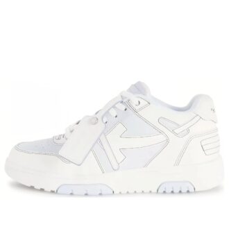 Off-White Out Of Office Leather Sneakers “Light blue White”