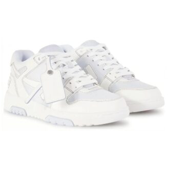 Off-White Out Of Office Leather Sneakers “Light blue White”
