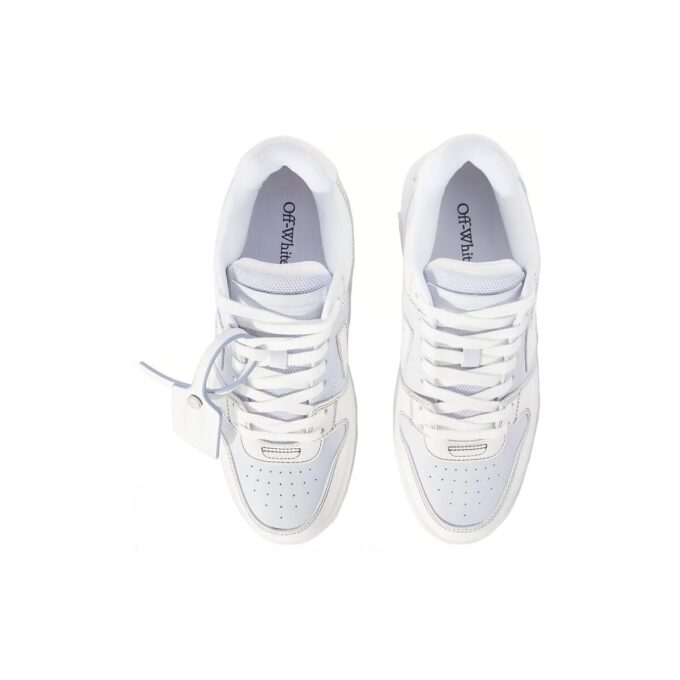 Off-White Out Of Office Leather Sneakers “Light blue White”