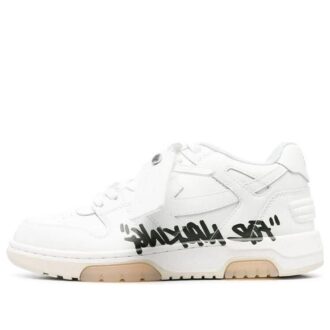 Off-White Out Of Office Low “For Walking” Sneaker “White Black”