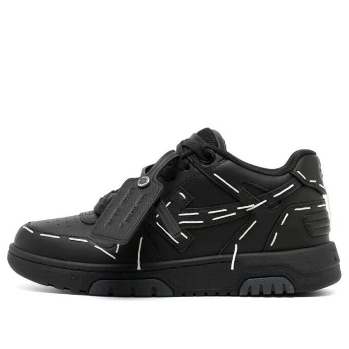 Off-White Out Of Office Low Sartorial Stitching “Black White”