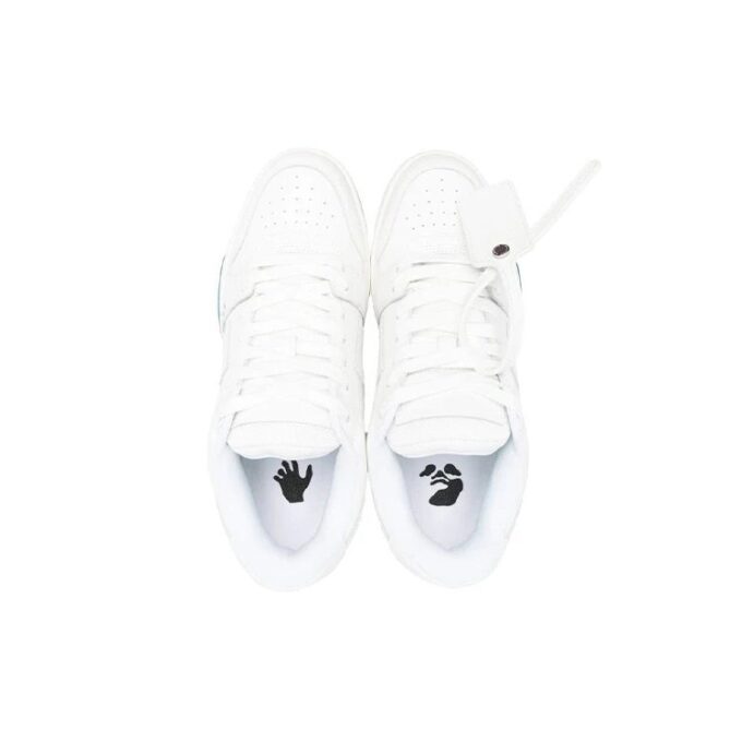 Off-White Out Of Office Low-Top For Walking Sneaker “White Green”