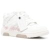 Off-White Out Of Office Low-Top For Walking Sneaker “White Pink”