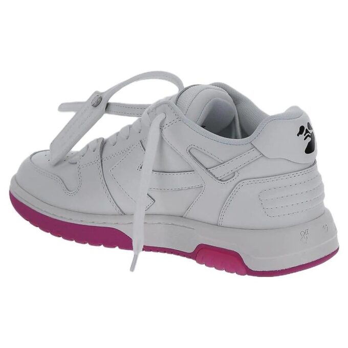 Off-White Out Of Office Low-Top For Walking Sneaker “White Purple”