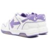 Off-White Out Of Office Low-Top Leather Sneaker “Purple White”