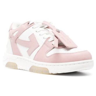 Off-White Out Of Office Low-Top Sneaker “Pink White”