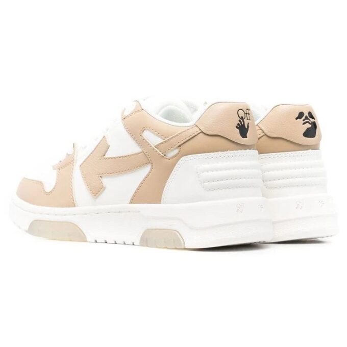 Off-White Out Of Office Low-Top Sneaker “Tan White”
