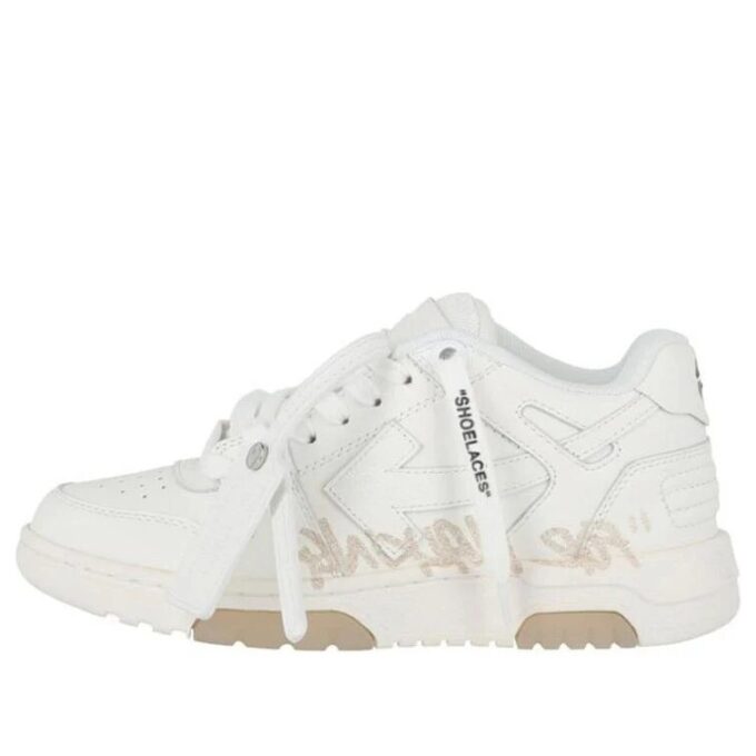 Off-White Out Of Office Low-Top Sneaker “White Beige”