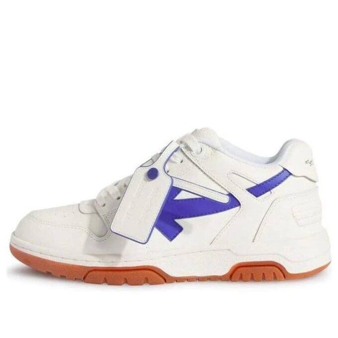 Off-White Out Of Office Low-Top Sneaker “White Blue Brown”