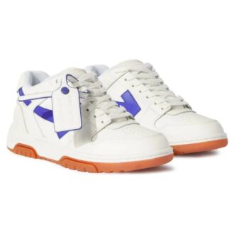 Off-White Out Of Office Low-Top Sneaker “White Blue Brown”