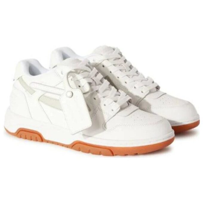 Off-White Out Of Office Low-Top Sneaker “White Brown”