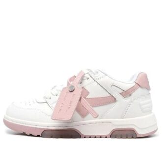 Off-White Out Of Office Low-Top Sneaker “White Pink”