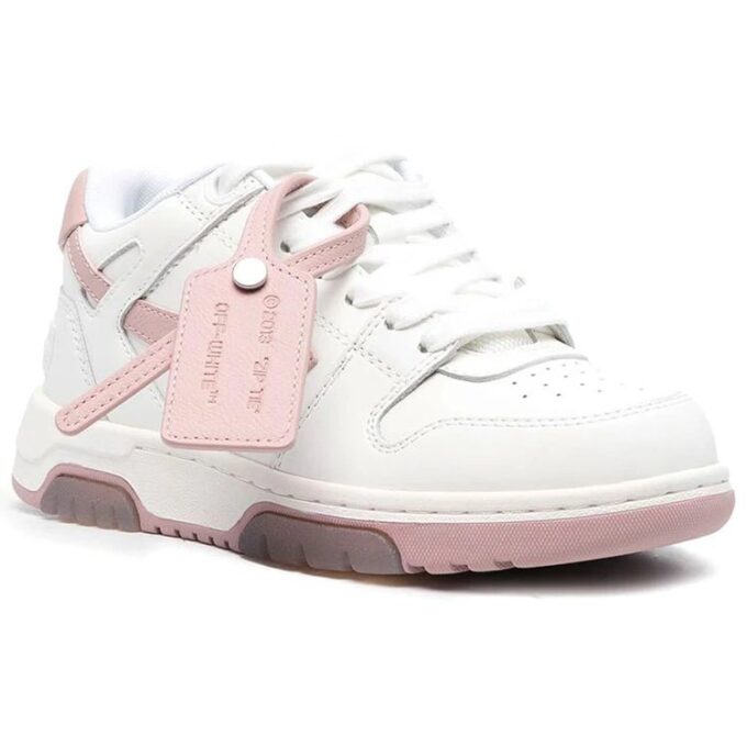 Off-White Out Of Office Low-Top Sneaker “White Pink”