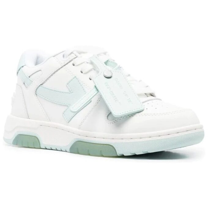Off-White Out Of Office Low-Top Sneaker “White Teal”